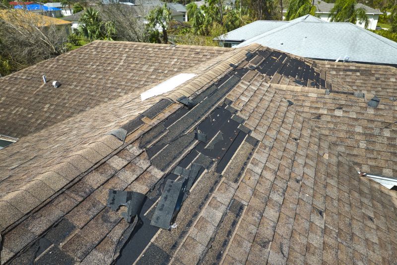 Shingle Roof Storm Damage Repair