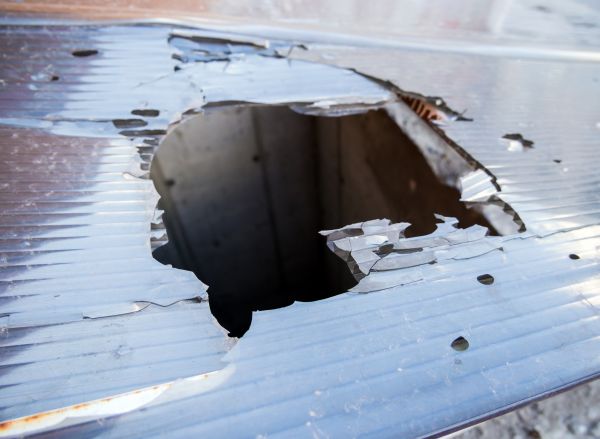Metal Roof Hole Maintenance